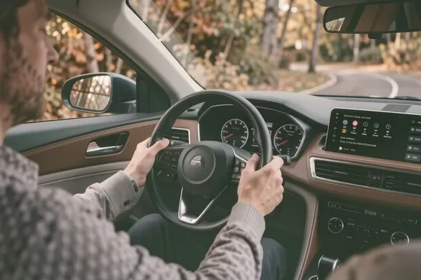 BAIC X35 2024 — интерьер, вид от водителя