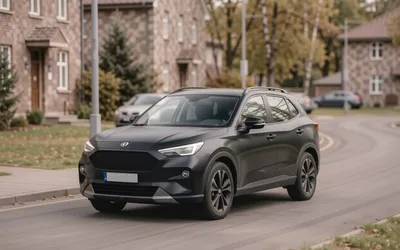 Hyundai Creta 2016 — цвет Чёрный матовый