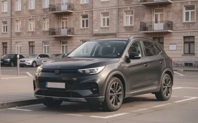 Geely Coolray 2026 — цвет Чёрный матовый
