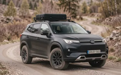 Haval Dargo 2024 — цвет Чёрный матовый