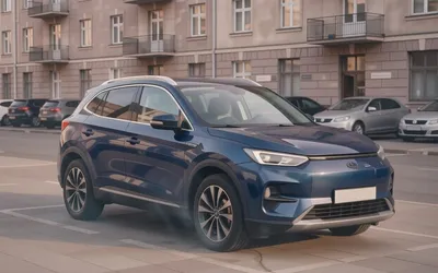 Geely Coolray 2026 — цвет Тёмно-синий