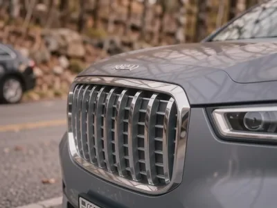 Geely Atlas 2024 — деталь экстерьера