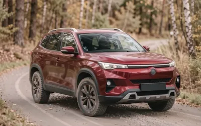 Haval Dargo 2024 — цвет Винно-красный