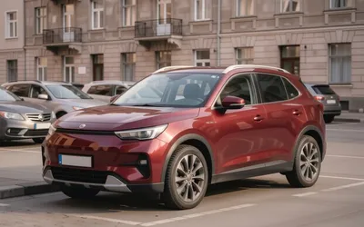 Geely Coolray 2026 — цвет Винно-красный