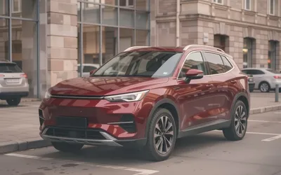 Chery Tiggo 7 Pro 2024 — цвет Винно-красный