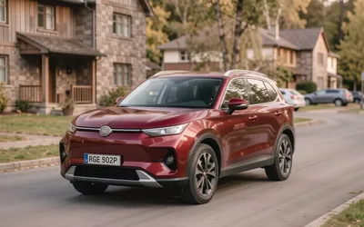 Toyota RAV4 2018 — цвет Винно-красный