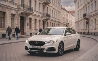 Lada Granta 2026 — цвет Белый перламутр